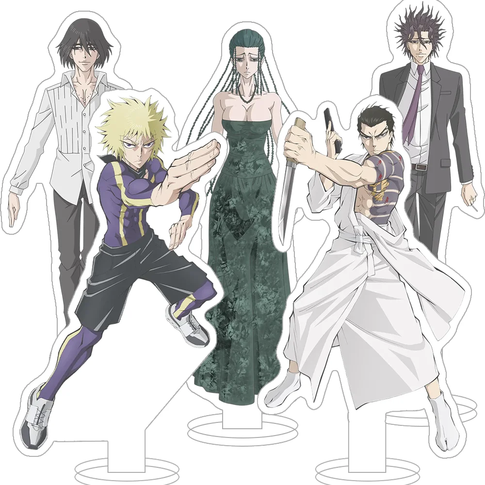 Ninja vs. Gokudo Shinoha Tanaka Kiwami Kimura Gamute Shiki Yamada Nodoka Matsumoto Acrylic Stand Desktop Decor anime goods Gifts