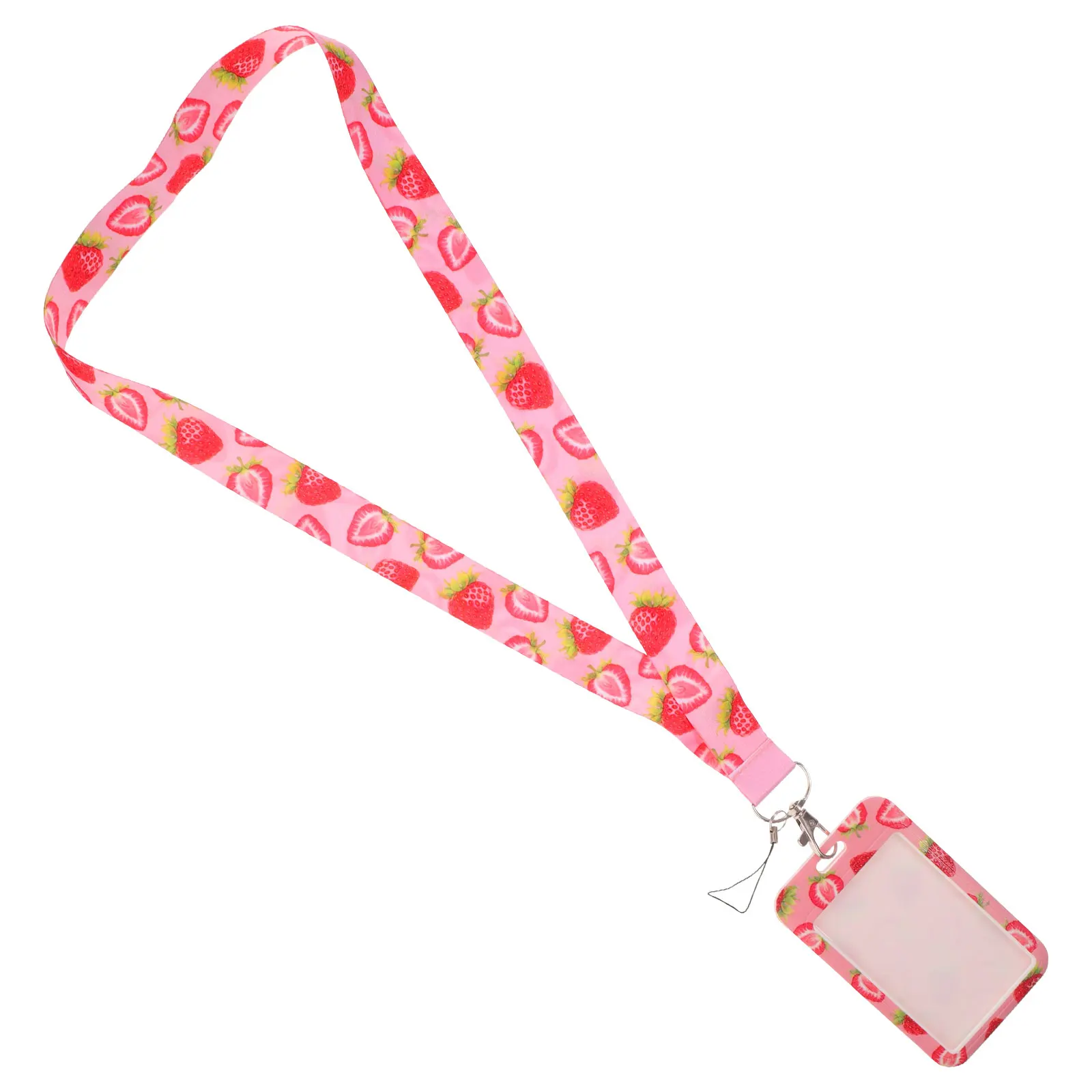 ID Card Badge Case Anti-scratch Lanyard Student Sleeve School Keeper Teacher Nurse Doctor Student Card Holder Volunteer