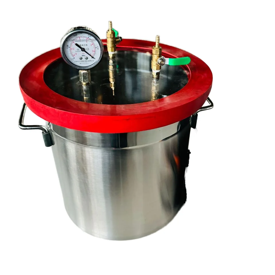 Chinese High Pressure  Vacuum Pump  Gallon Degassing Vacuum Chamber