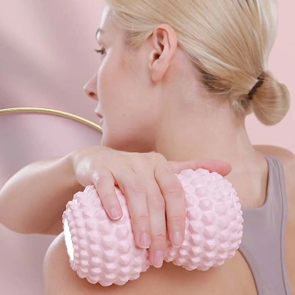 

EVA Peanut Massage Ball PP Release Tool Muscle Relaxation Ball Solid Color Portable Convex Point Neck Roller Waist