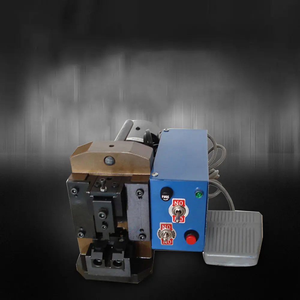Mesin Crimping Terminal Kawat Mesin Crimping Kepala Kristal Mesin Crimping Pembentuk Kepala PC Saluran Telepon Tipe Super Lima
