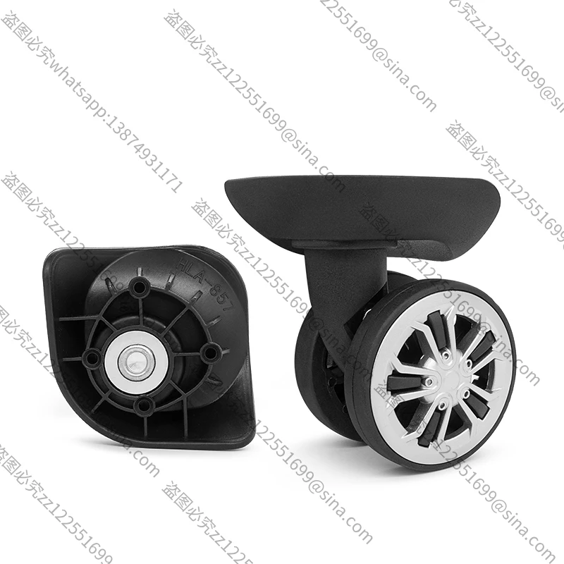For HL-A857, Universal Wheel Trolley Case Accessories Luggage Wheel Replacement Travel Luggage Bag Roller Pulley