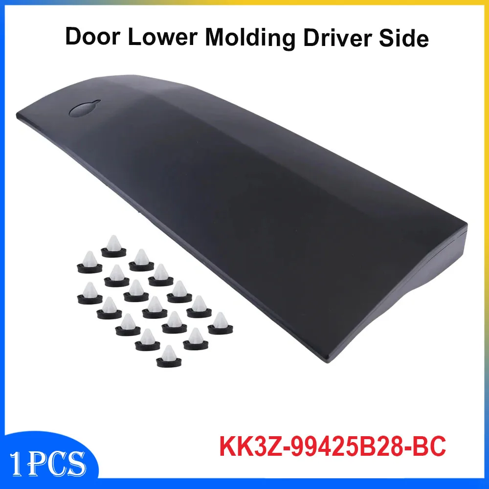 

Left Rear Door Lower Molding Driver Side Replaces KK3Z-99425B28-BC for Transit 2015-2019