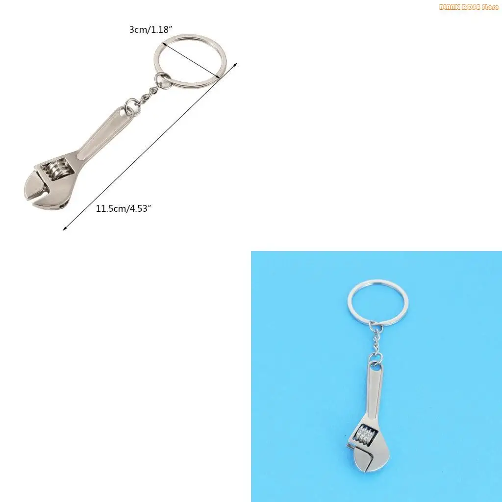 K1AE Adjustable Spanner Nut Wrench Tool Poratable Wrench Creative Zinc Alloy Span