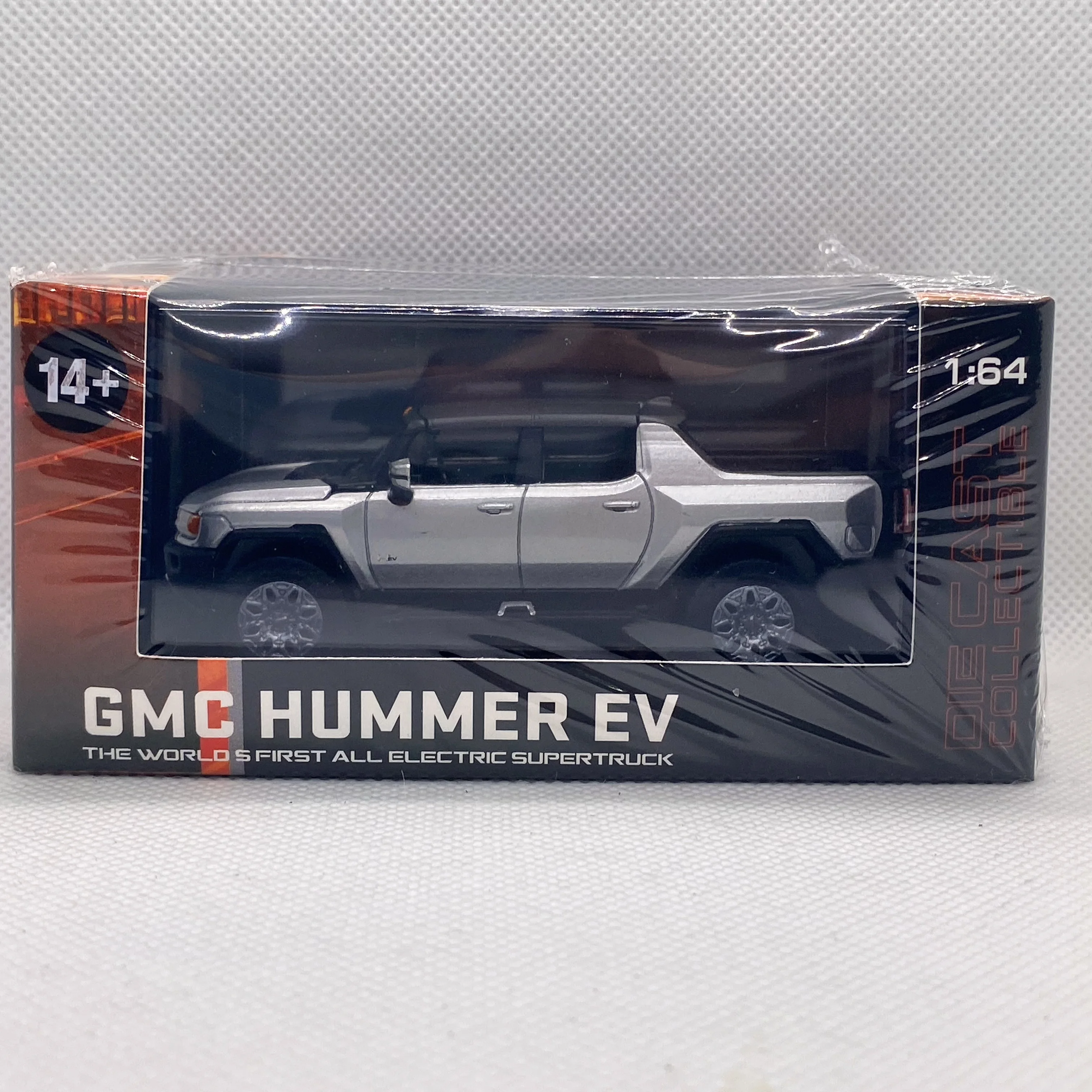

Diecast 1/64 Scale 2024 GMC Hummer EV Pickup Truck Simulation Alloy Car Model Collection Display Ornament Toy Gift