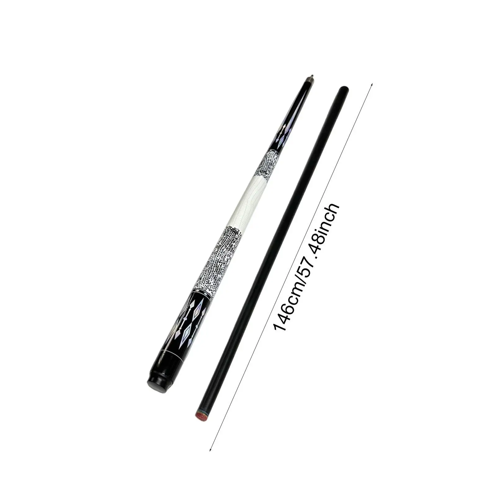 billiard-cue-stick-146cm-split-design-portable-pool-stick-high-quality-cue-for-snooker-and-club-players