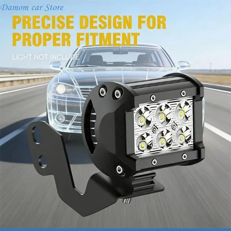 A2UC High Quality Steel Side Mount For UTV System Enhances Night Visibility And Firm Attachment