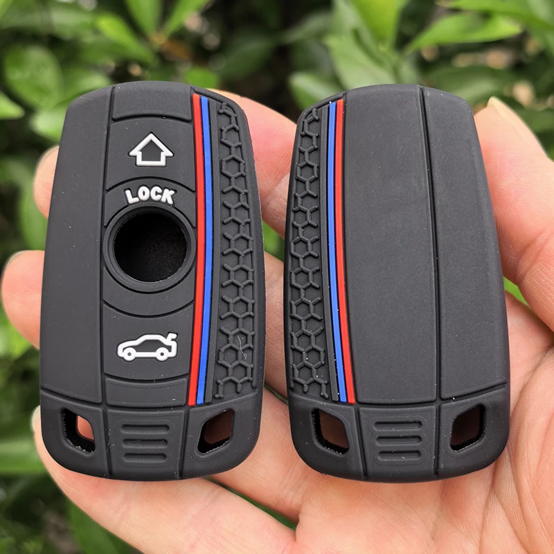 Silikon Auto Smart Key Fall Abdeckung Für BMW E60 E61 E70 E81 E87 E90 E91 E92 X1 X5 X3 1 3 5 6 serie Z4 Schutz Shell Zubehör