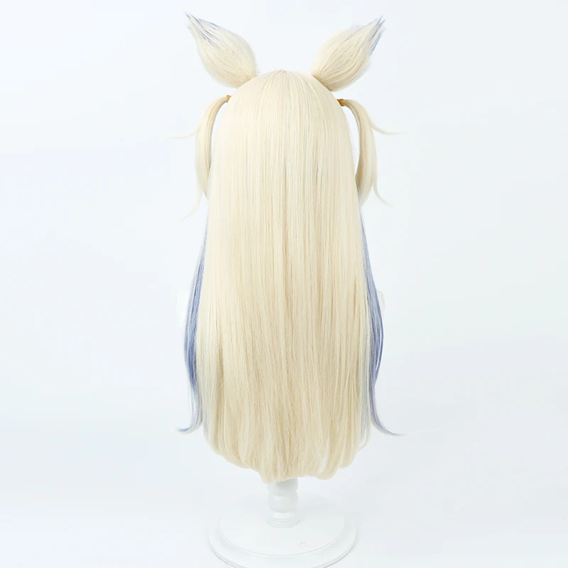 Hololive EN VTuber Fuwawa Abyssgard شعر مستعار تأثيري أنيمي لعب الأدوار زي حفلة الدعامة الشعر الاصطناعية #5