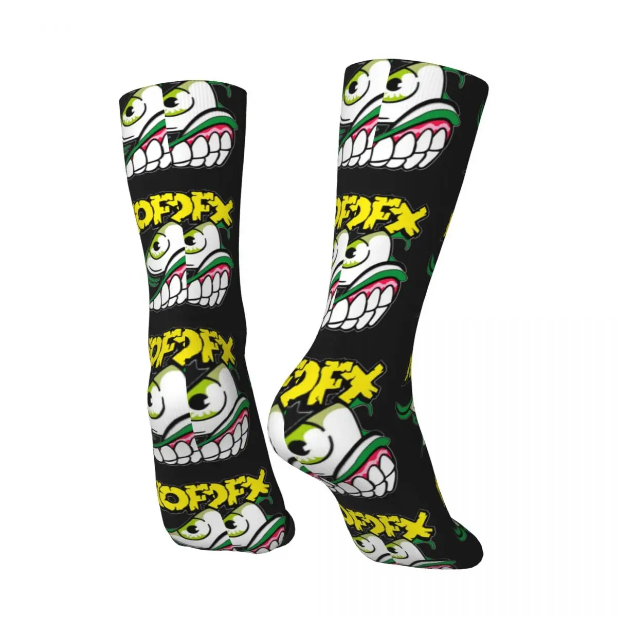 NOFX Stockings Punk Band Graphic Elegant Socks Autumn Anti Slip Socks Women Men Climbing Warm Soft Socks