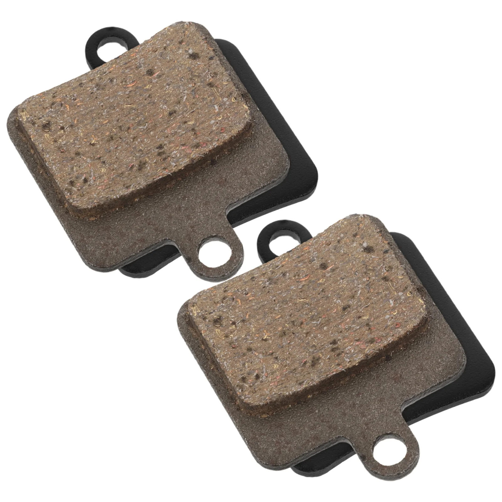 

2 Pairs Bicycle Brake Pads Disc Rotors Oil Resin Set Front Rear Replacement Semimetallic Ceramic Mountain Biking Brake