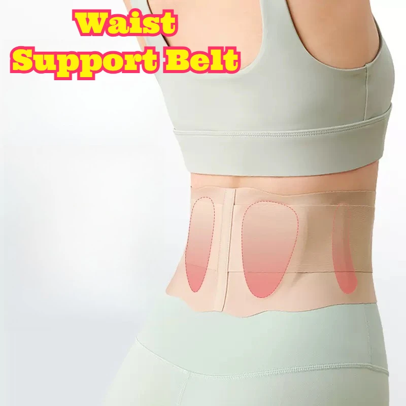 

Waist Support Belt Lumbar Back Brace Fitness Gym Workout Squat Deadlift Core Support Abdominal Warm Breathable Adjustable All