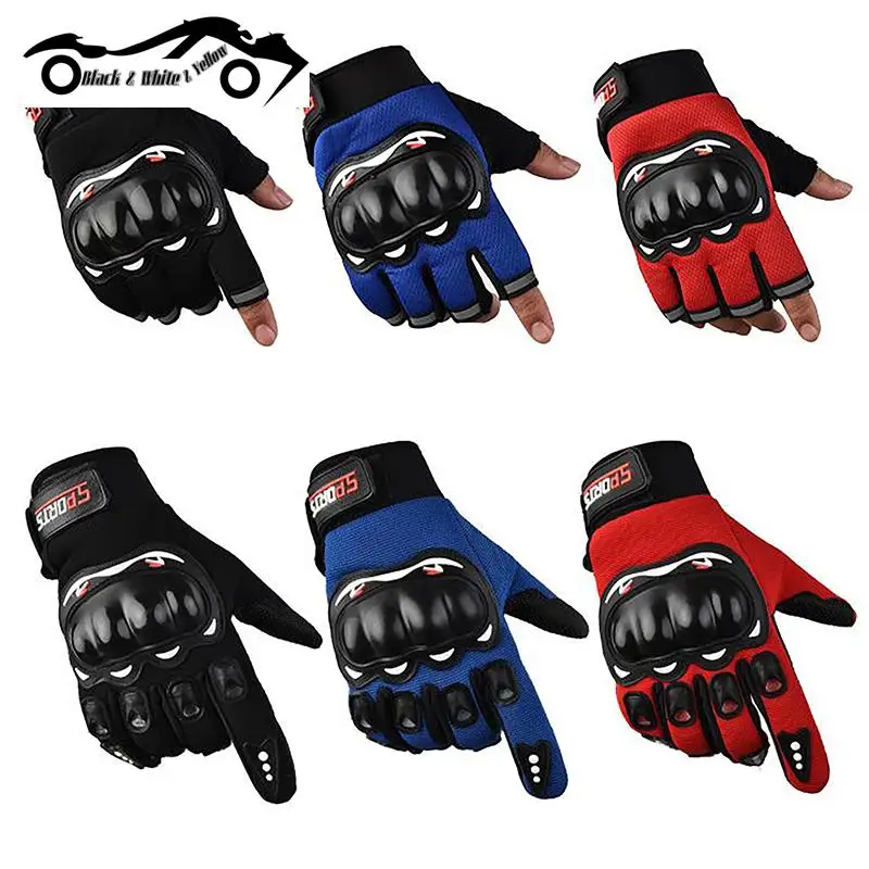 

Breathable Anti Slip Gloves Touch Screen Protective Cycling Gloves Motorcycle Gloves For Outdoor Sports