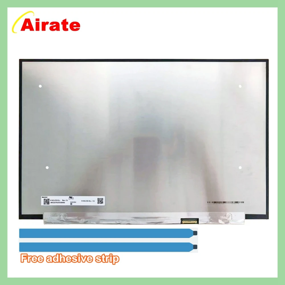 شاشة كمبيوتر محمول LCD مقاس 16 بوصة IPS N160JCE-ELL B160UAN04.2 NV160WUM-N48 B160UAN03.3 استبدال لوحة مصفوفة العرض eDP 30 Pins بدون لمس