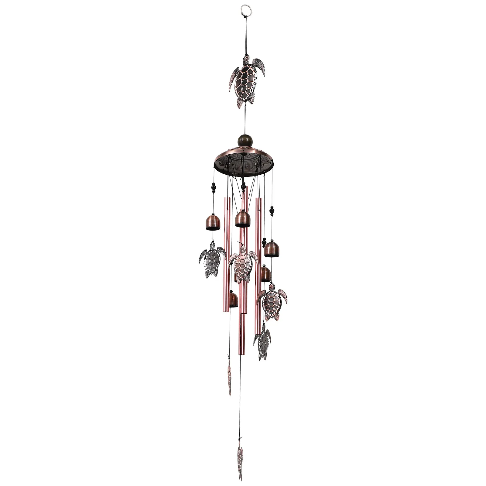 Turtle Wind Chime Aluminum Iron Hanging Wind Bell for Garden Home Decor Outdoor Yard Staircase Door Window Scenic Area