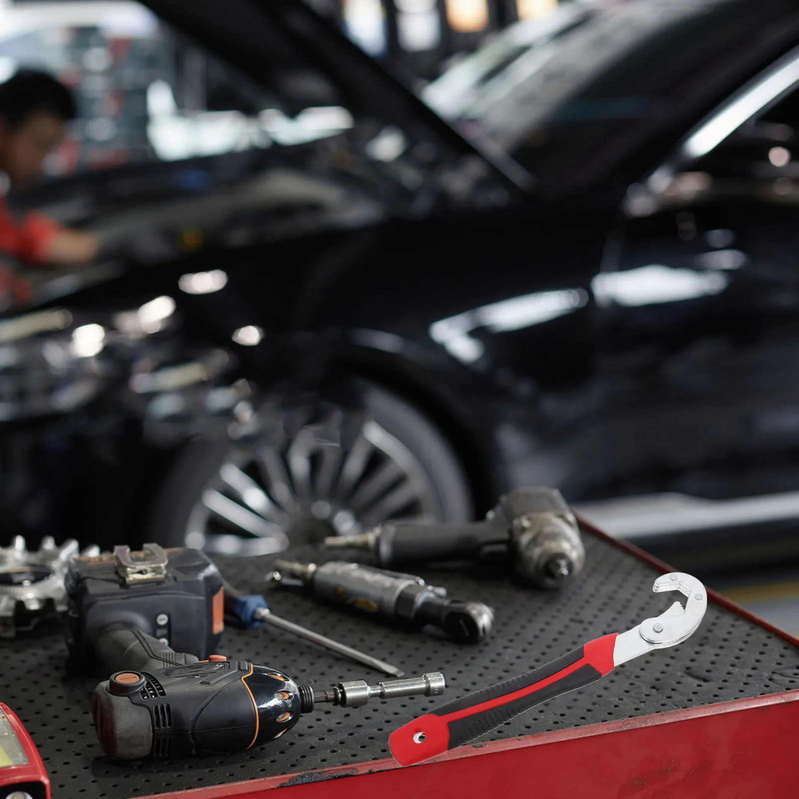 

Multi Functional Adjustable Spanner Durable Plumbing Wrench Efficient Universal Wrench Tool for Faucet Shower Basin Repair