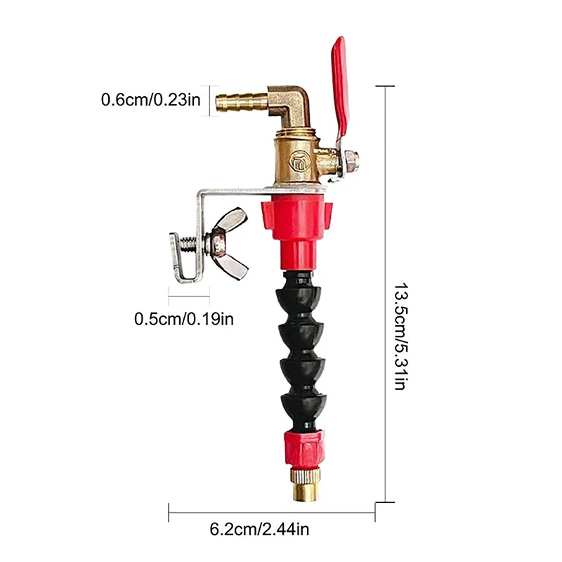 1PC System Nozzle Coolant Misting Dust-proof Dust Remover Water Sprayer For Marble Tile Cutting Machine Angle Grinder Cutter