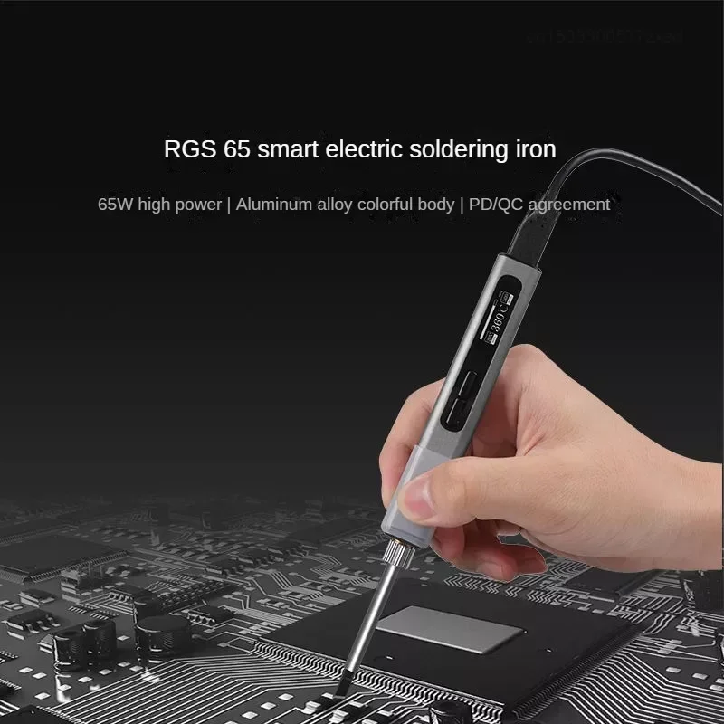 Imagem -02 - Xiaomi-duka Ei1 Ferro de Solda Elétrica Inteligente Portátil Aquecido Internamente Display Digital Termostático Soldagem Manutenção