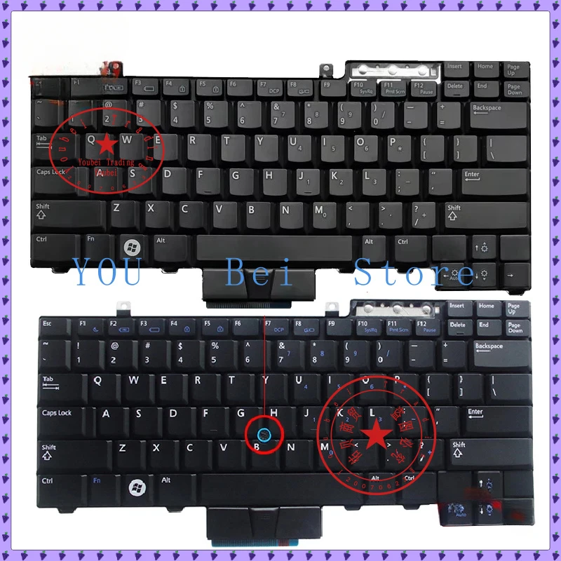 Американская английская клавиатура для ноутбука Dell Latitude E6400 E6410 E5500 E5510 E6500 E6510 Precision M2400 M4400 Американская английская клавиатура для ноутбука Dell Latitude E6400 E6410 E5500 E5510 E6500 E6510 Precision M2400 M4400