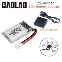 3.7v 300mah Lipo Drone Battery For Syma X11 E55 Fq777 Fq17w F180 Fy530 U816 U816a U830 H107 S39-1 Hd-1306 RC Drone UAV Battery