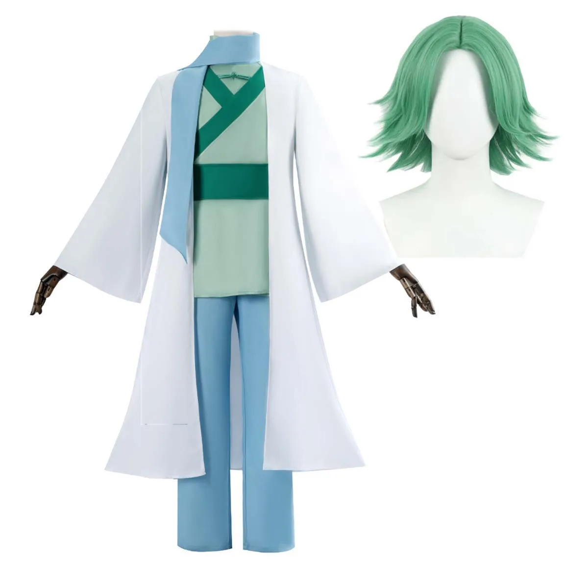 

Взрослый маскарадный аниме Scissor Seven Cos Redtooth костюм или парик