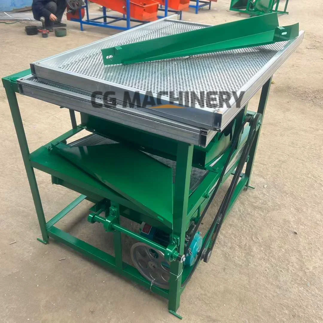 

Sesame Beans Wheat Sunflower Seeds Grains Cleaning Machine / Grains Vibration Screening Machine / Wheat Separator