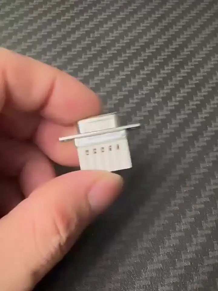 1pc DB9 Solderless connector 9 Nine-pin connector solderless female Male RS232 serial port 485 Universal mini