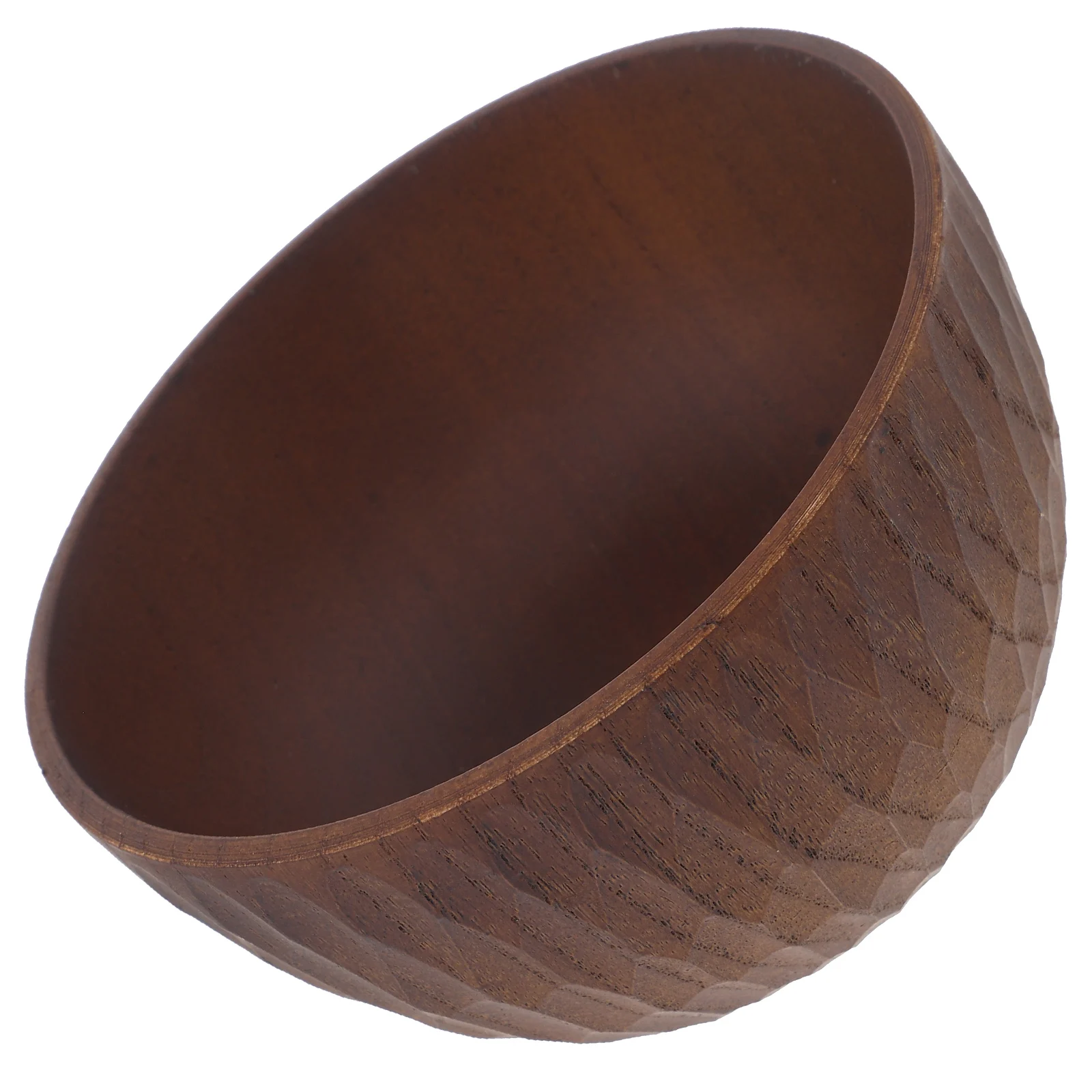 

Wooden Food Bowls Natural Wood Rice Container Salad Serving Bowl 11x5 5cm Vintage Kitchenware Large Fruit Small Snack