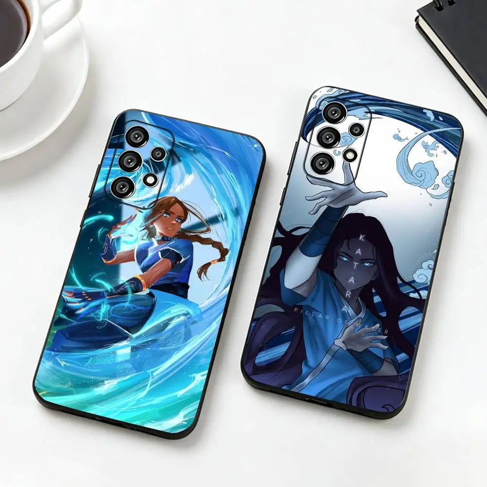 Katara A-Avatar The L-Last A-Airbend  Phone Case For Samsung S25,S24,S21,S22,S23,S30,Ultra,S20,Plus,Fe,Lite,Note,10,Black Cover