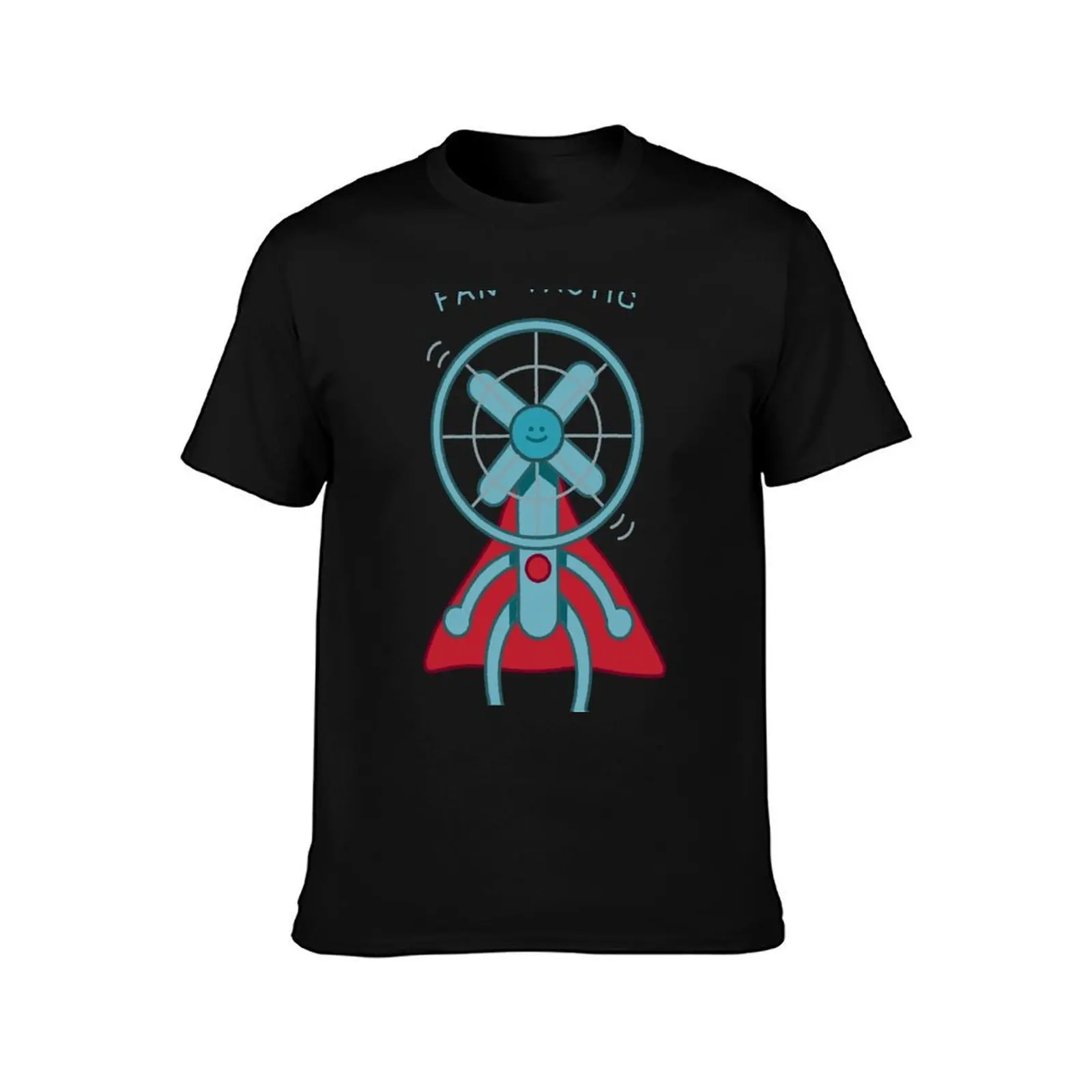 Fan-tastic T-Shirt, Summer Casual Cotton Tee, Oversized Streetwear Tops, Vintage Graphic Print, Loose Fit Short Sleeve
