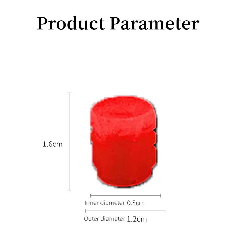 Świecący nakrętki zaworu fluorescencyjny czerwony świecące w nocy do Volkswagen VW Polo Jetta Golf 4 5 6 7 Beetle MK1 MK2 MK3 MK4 MK5 MK6 T