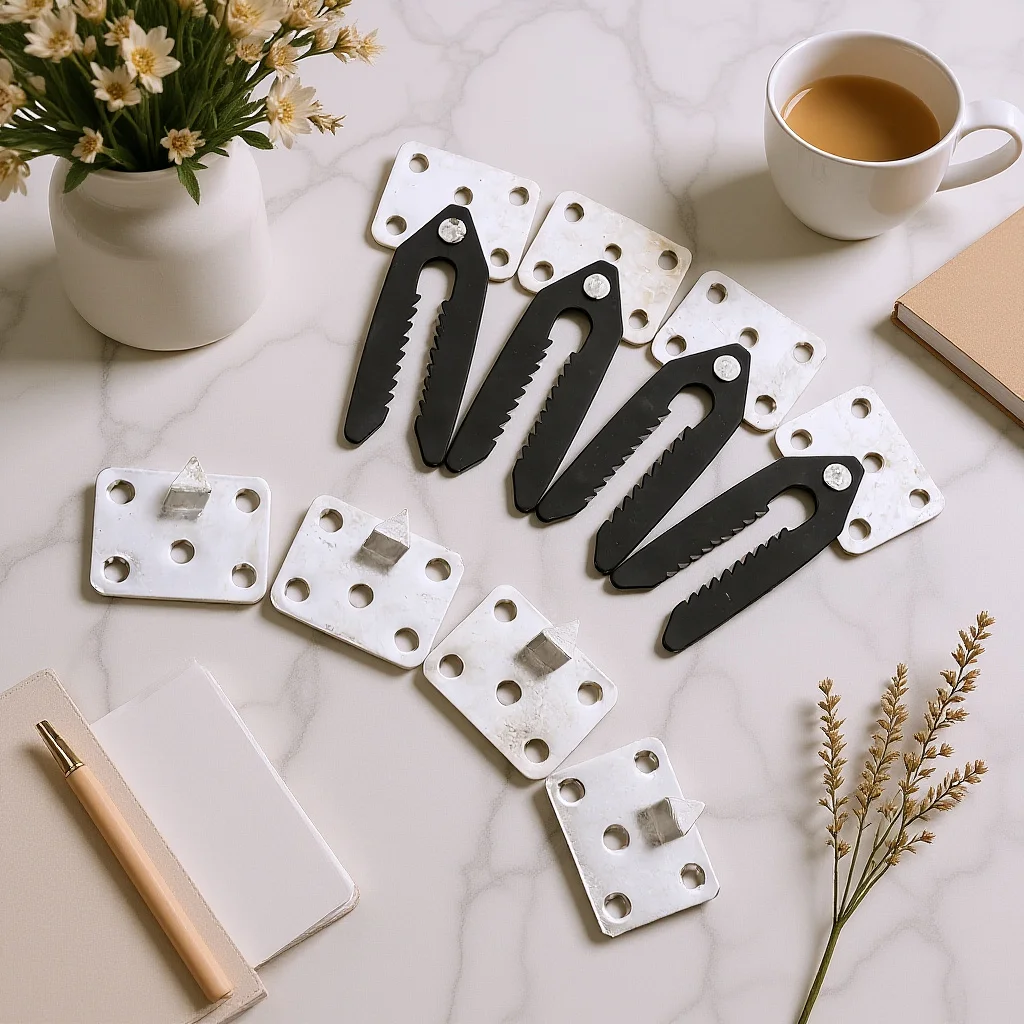 

4pcs Sofa Sectional Couch Joint Snap Sturdy Sectional Furniture Joint Snap For Couch Alligator Clamps Stability Fixtures