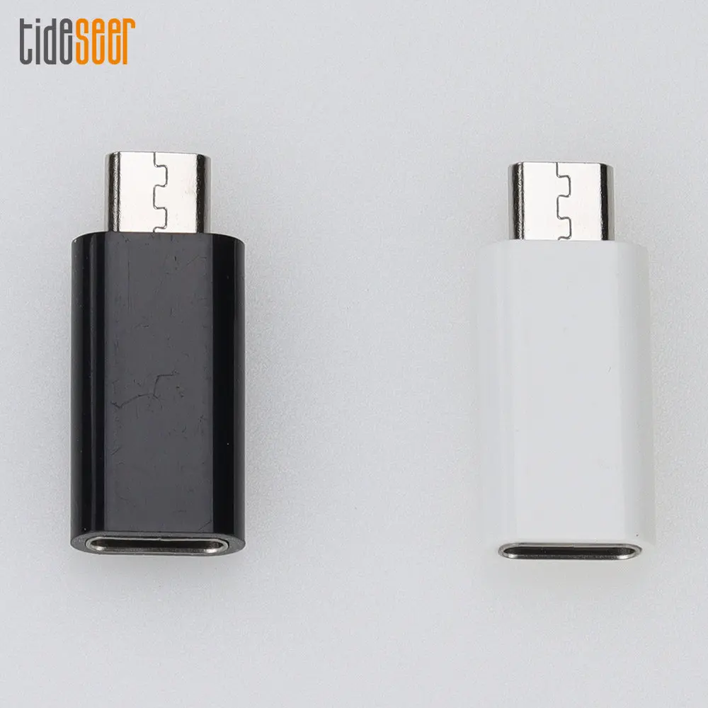 

500pcs USB Type C Female To Micro USB Connector Adapter Charger Converter for Samsung Huawei Android Phone
