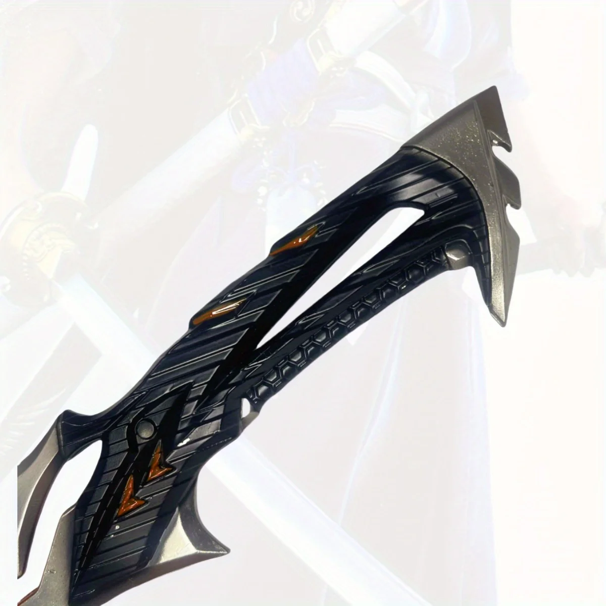 Espada katana de metal valorant prime vandal, 7 polegadas, sabre samurai original, faca ninja, sabre japonês, acessórios de cosplay, brinquedo adereço