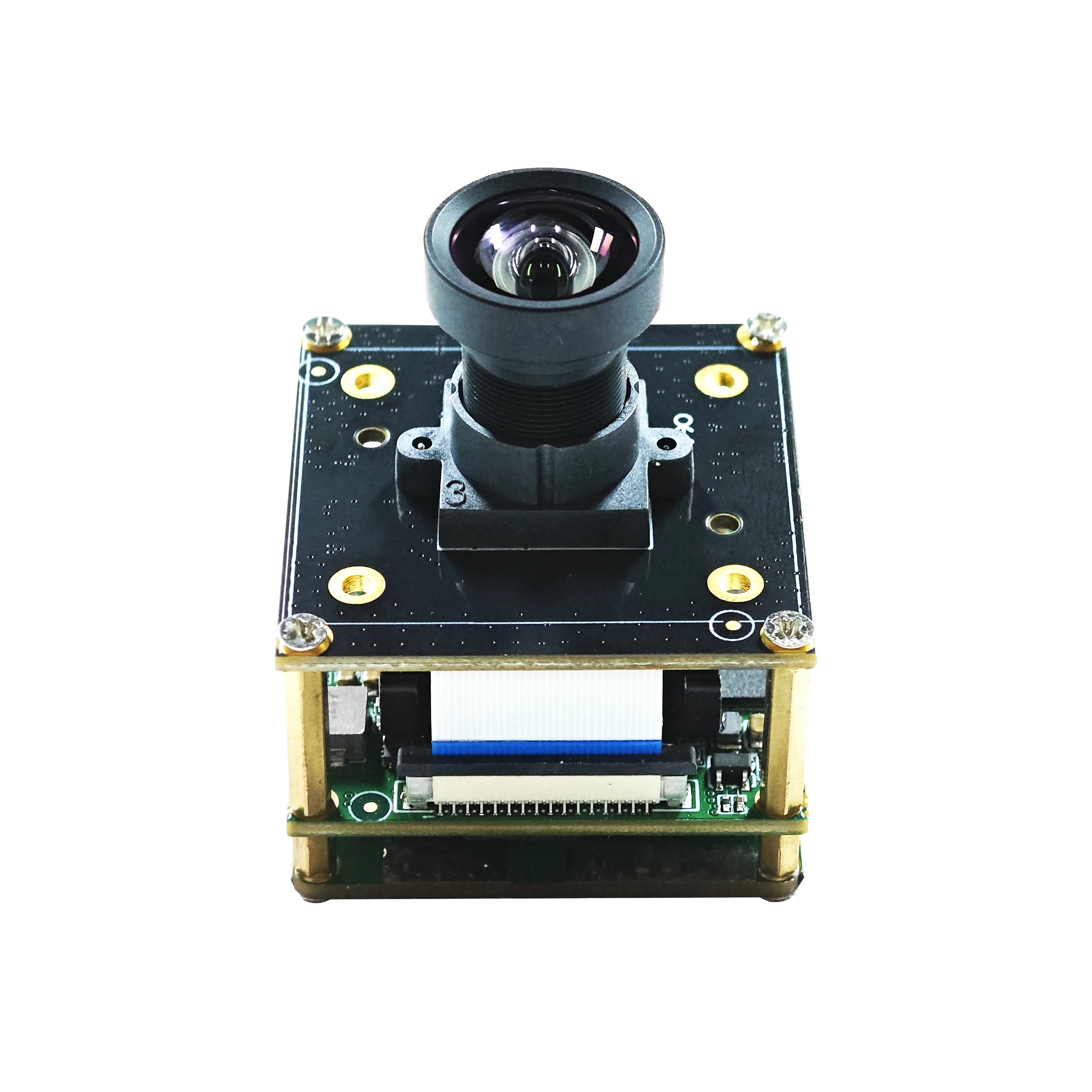 USB Camera Module 4K 60FPS UHD 3840x2160 FOV 90° With IMX415 No Distortion Lens I Support 3840x2160 UHD Video Webcam Module