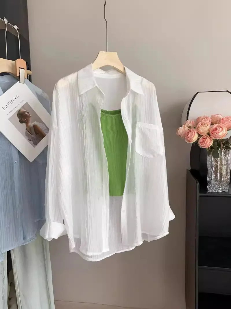 

Рубашки с длинным рукавом, женские хлопковые рубашки с высоким воротом, свободная посадка, с рюшами на рукавах, романтическая, женская, в консервативном стиле, повседневная весенняя одежда, удобная