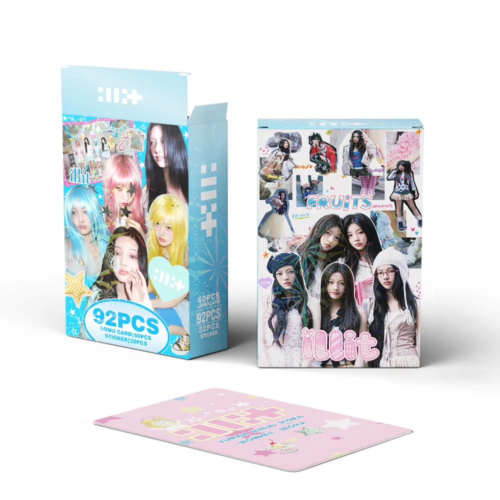 92 Star Cards Girl Group New Album 'I Got Your Back' 3-Inch Photo Stickers LOMO Card Collectible Gift Cards