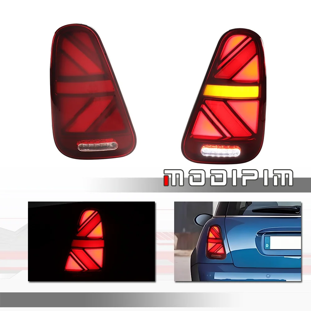 

Car LED Tail Lights Assembly For Mini Cooper R50 R52 R53 2001-2006 Brake Light Turn Signal Light Backup Reverse Light DRL 12V