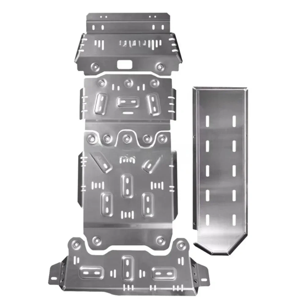 SUITABLE Haval H9 new upgraded 8/5mm aluminum alloy chassis shield bottom protector engine protector chassis anti-skid plate
