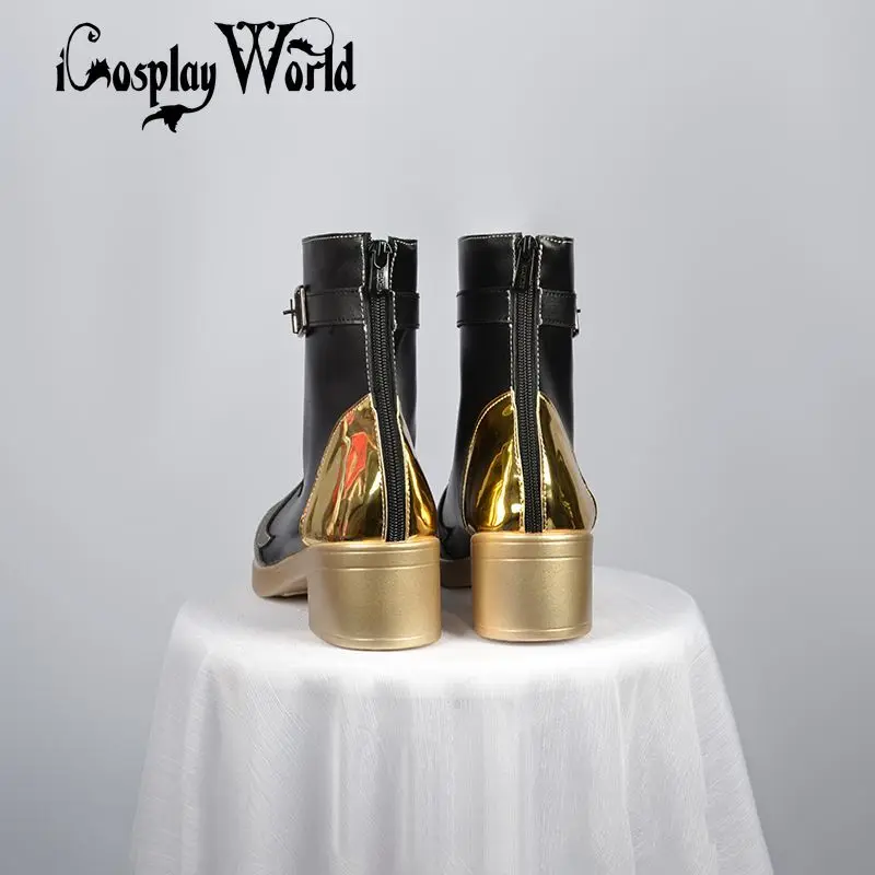 GenshinImpact Neuvillette 코스프레 부츠, 만화 애니메이션 할로윈 파티 게임 코스프레 신발 소품