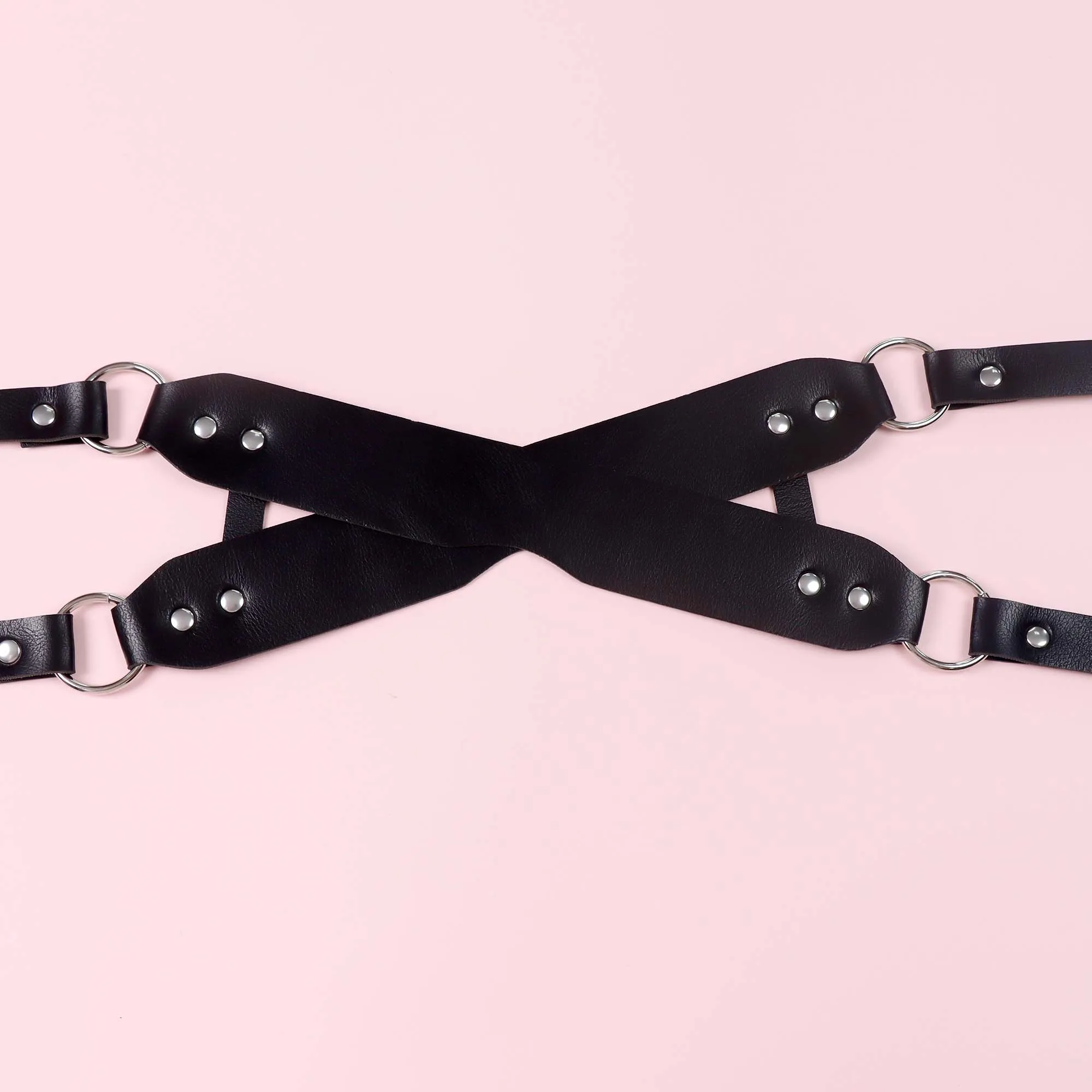 Modna maska Seksowna skóra PU Pół twarzy Bondage Cage Punk Halloween Party Maski Cosplay Fetysz Nowe i unikalne akcesoria dla kobiet