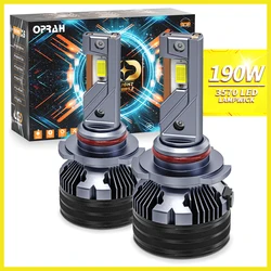 Oprah High Power Car LED Headlight Bulbs LED H7 H4/9003/HB2 Hi/Lo Beam H11 H8 H1 9005 9006 Canbus Vehicle Headlamp Fog Light 12V