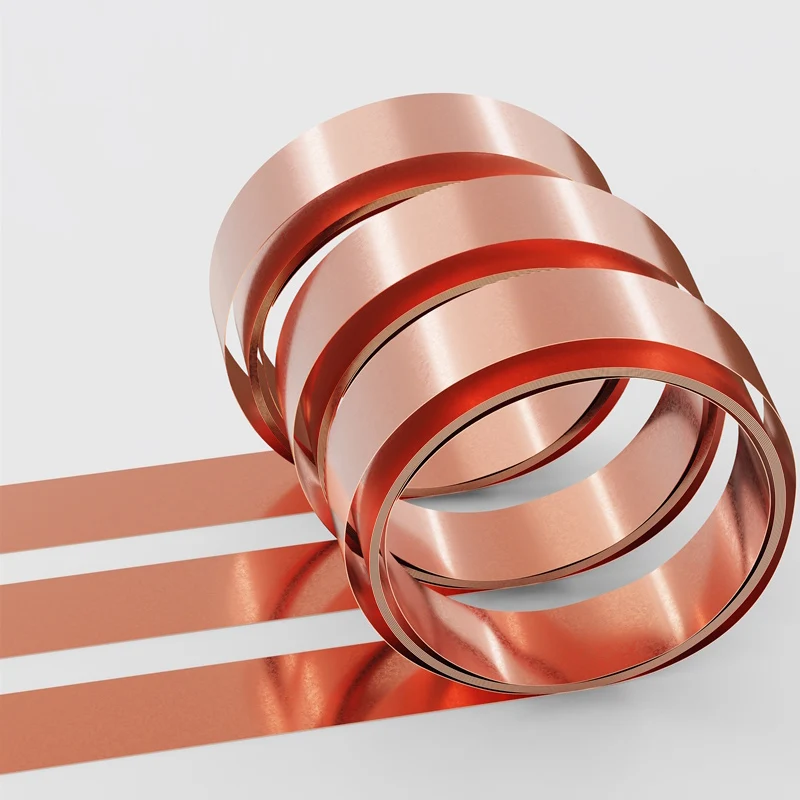Pure Copper Strip Red Copper Plate Thickness 0.02-0.8mm Purple Copper Foil, Thin Copper Skin, Copper Sheet