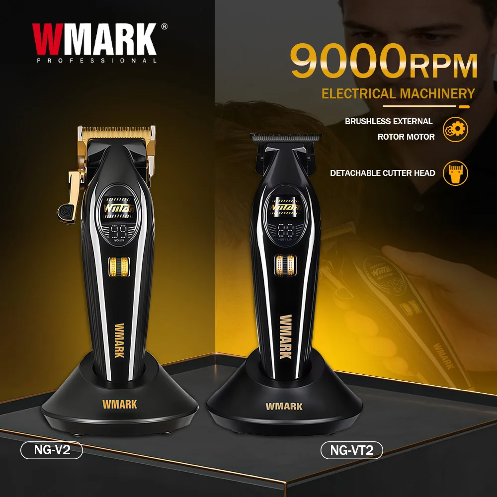WMARK Hair Trimmer Professional Hair Clipper Outer Motor Rotor