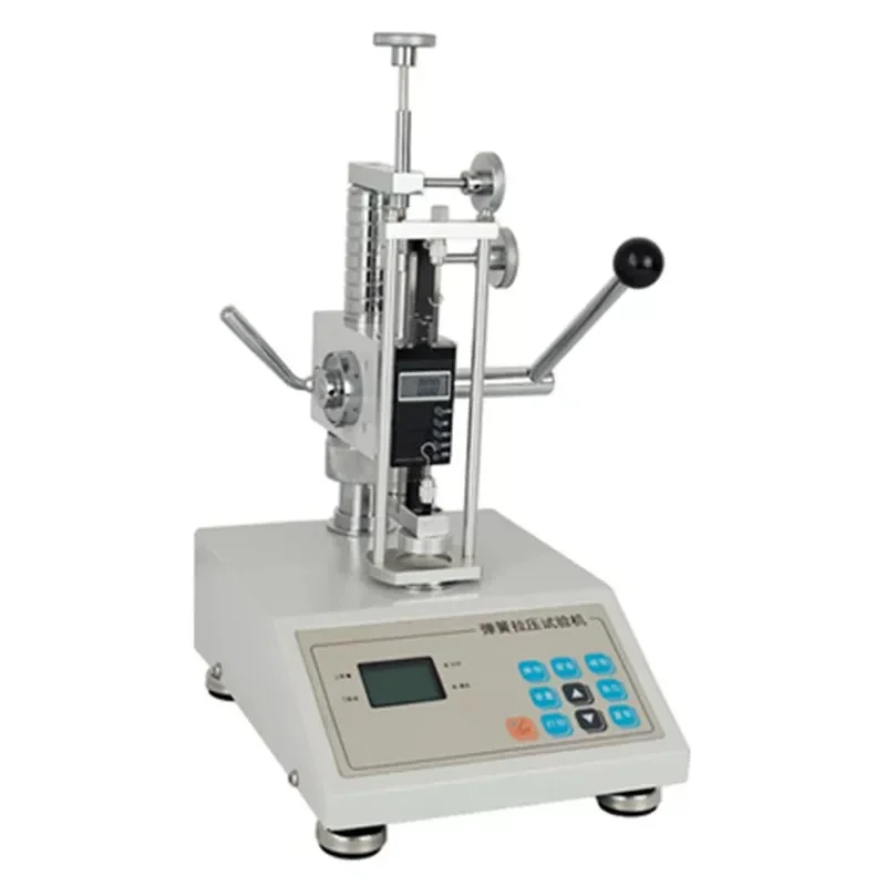 

10-30N Tensile Compression Testing Machine Test Bench Digital Display Push-pull Gauge Bracket Screw Dynamometer Base Tester
