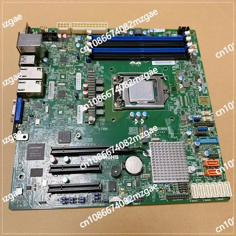 X11SSH-F LGA1151 server motherboard is suitable for IPMI NAS workstation and compatible with Xeon E3 1200 V5 V6 CPU
