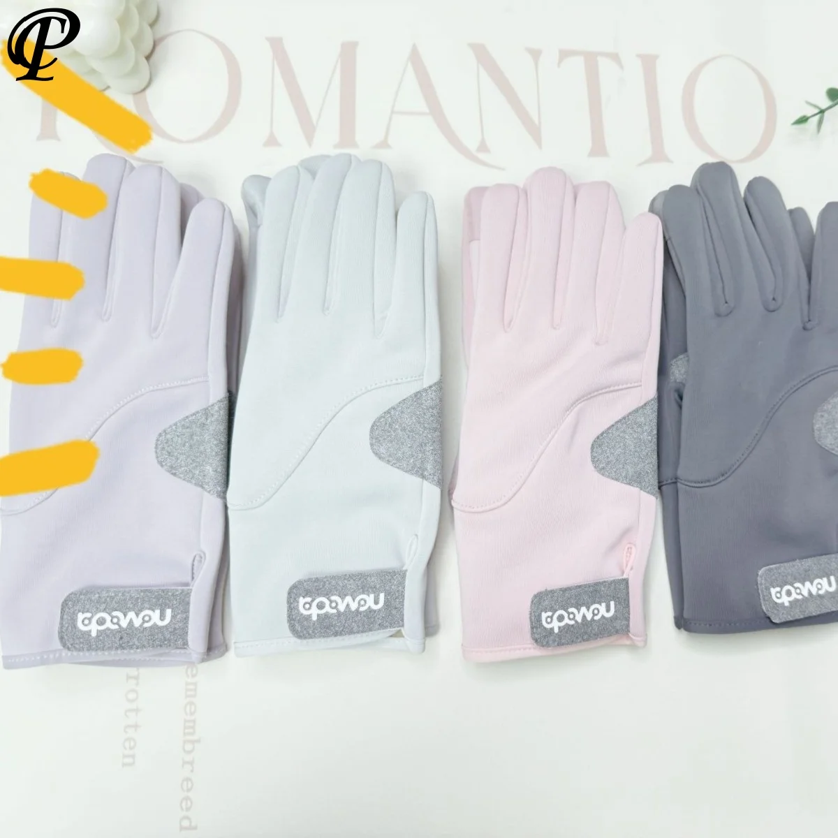 

Женские перчатки, зимние тонкие теплые перчатки для катания на лыжах, термофлисовая подкладка, водонепроницаемые, с сенсорным экраном, походные приманки с полным пальцем