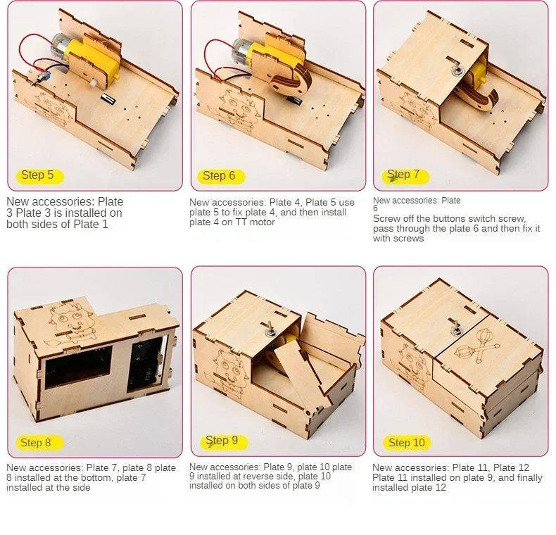 

"Leave Me Alone" Box, Funny Automatic Switch Toy for Party Prank, Interactive Gag Gift for Adults & Teens DIY Toys