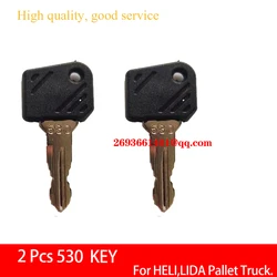 2 PCS Ignition Key,530 KEY  For Still Forklift，HELI,LIDA Pallet.