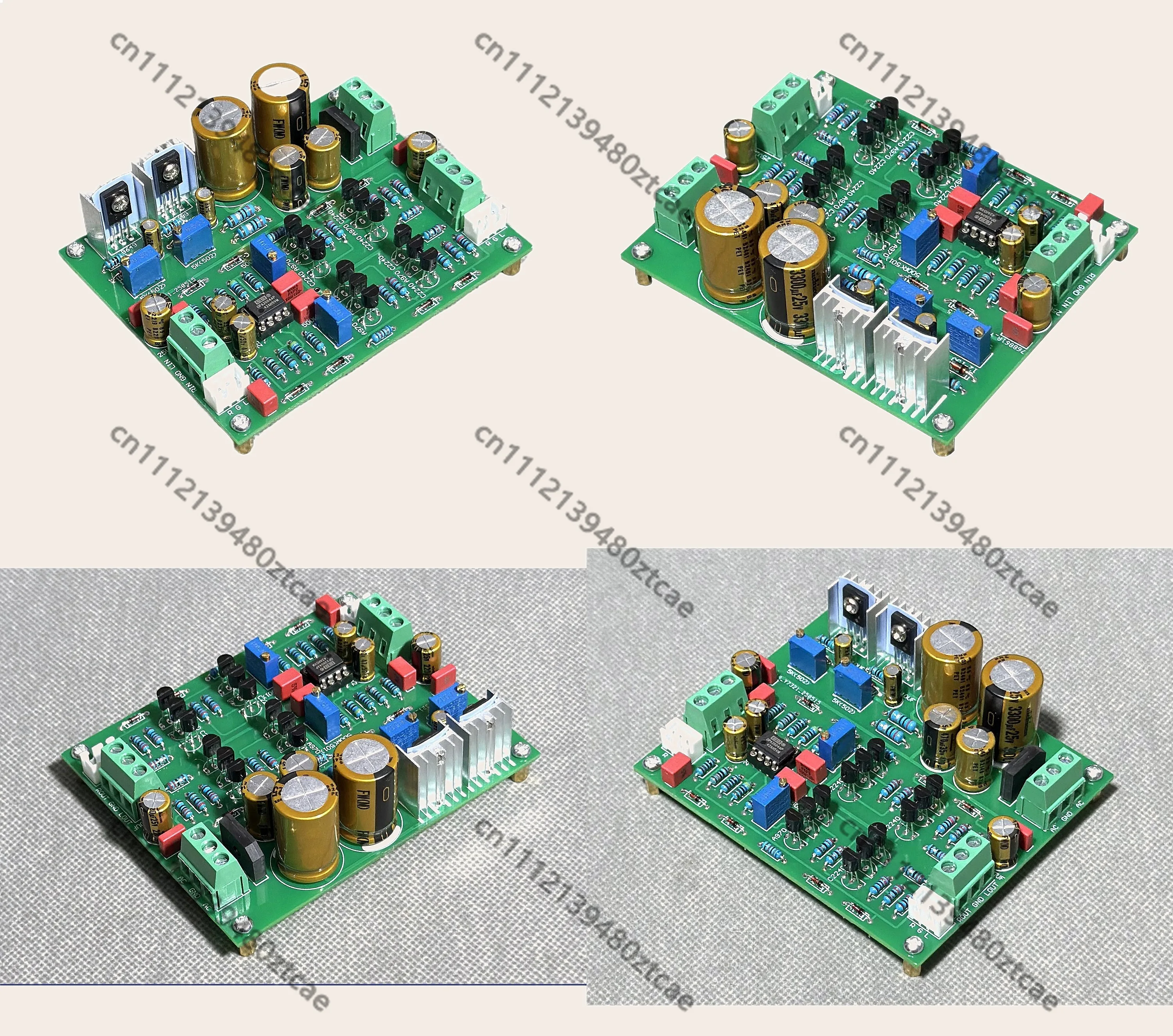 OPA2604AP Buffer Pre-stage Signal Amplifier Board Kit PCB Empty Board Reference Malan Line Improved
